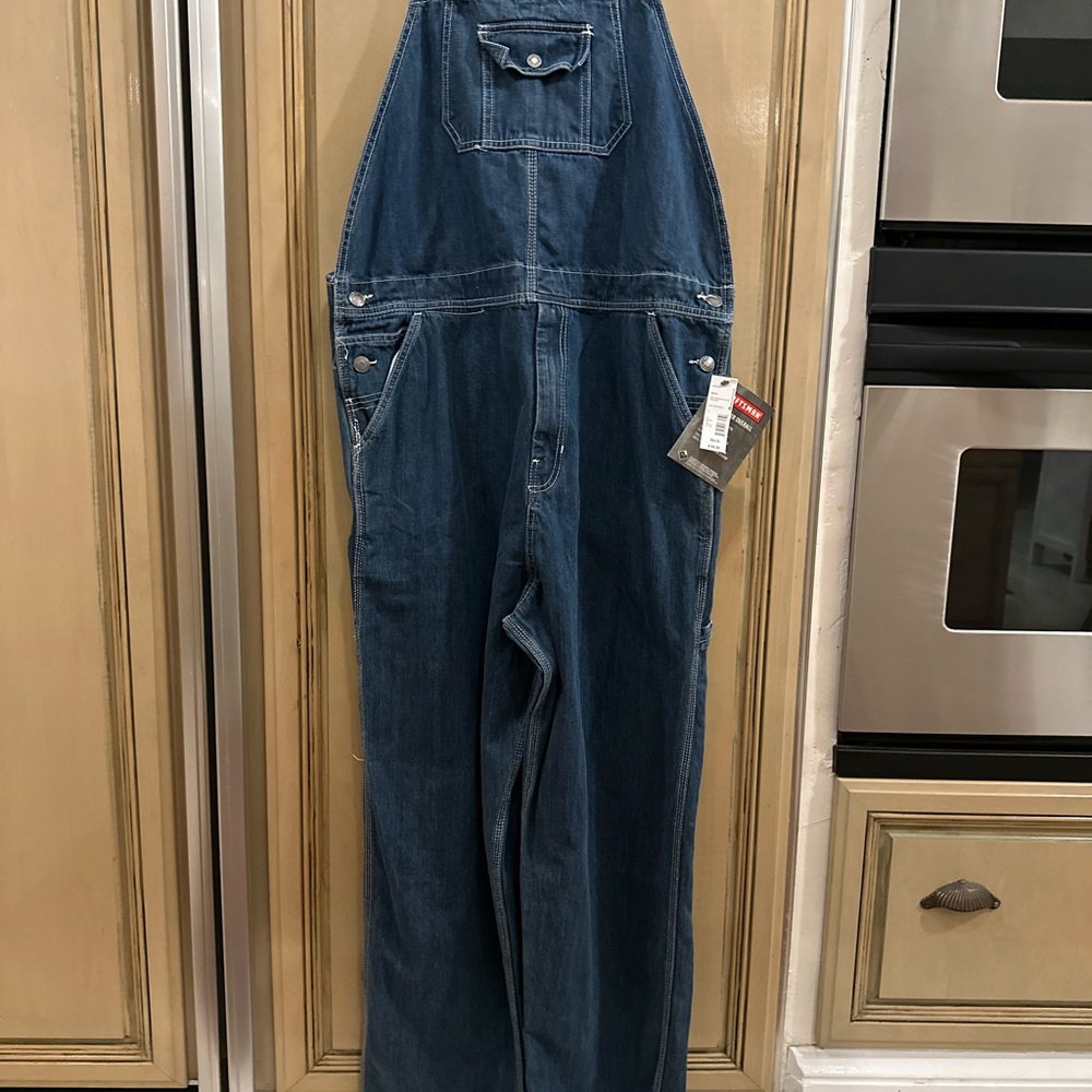 Unisex Classic Blue Denim Overalls